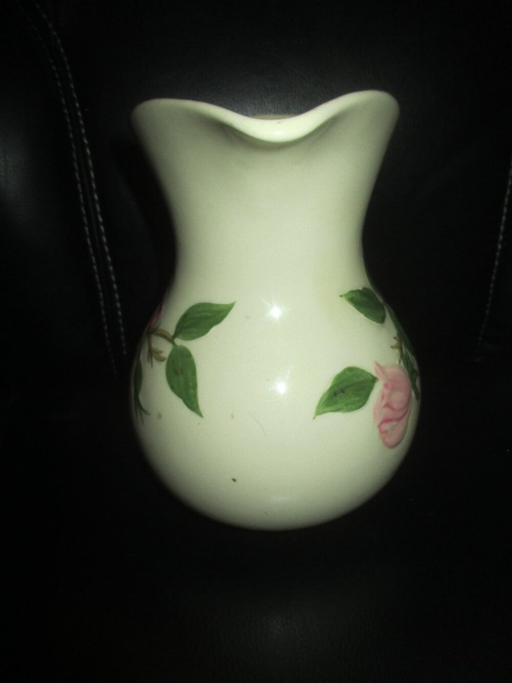 Vintage Franciscan Desert Rose Pitcher Water Milk Juice 6 1/2" - Picture 3 of 5